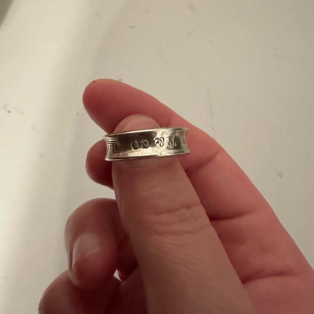 Tiffany & co Silver Band Ring